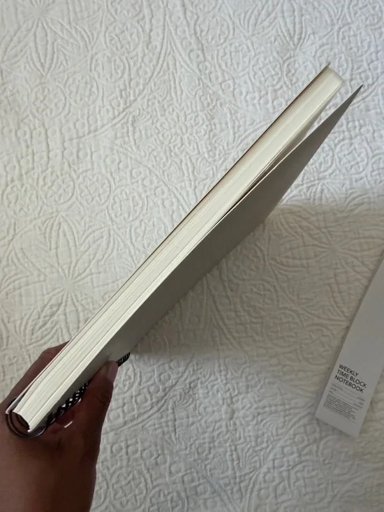 Cloth & Paper Time Block Notebook - Picture 5 of 5